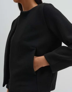 Damen OPUS Sweat^Sweatjacke Utina Schwarz Online Bestellen