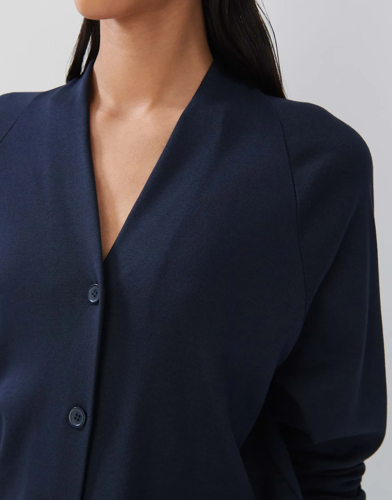 Damen OPUS Strick | Sweat^Sweatjacke Uyakumi Blau Online Bestellen