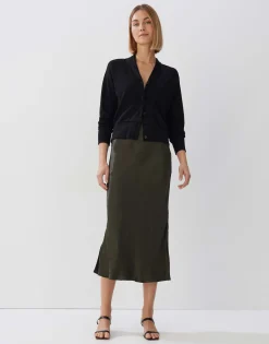 Damen OPUS Strick | Sweat^Sweatjacke Uyakumi Schwarz Online Bestellen