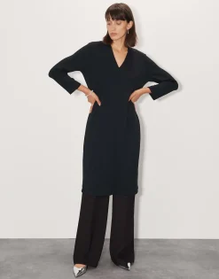 Damen OPUS Kleider^Sweatkleid Qatja Schwarz Online Bestellen