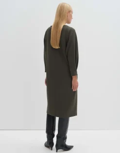 Damen OPUS Kleider^Sweatkleid Qelena Grün Online Bestellen