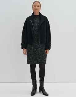 Damen OPUS Kleider^Sweatkleid Quarola Schwarz Online Bestellen
