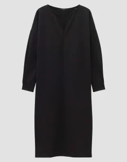 Damen OPUS Kleider^Sweatkleid Quissi Schwarz Online Bestellen