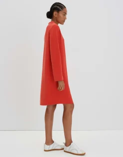 Damen OPUS Kleider^Sweatkleid Qusili Rot Online Bestellen