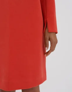 Damen OPUS Kleider^Sweatkleid Qusili Rot Online Bestellen