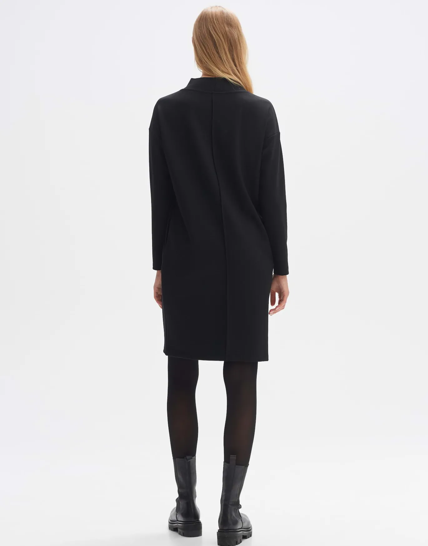 Damen OPUS Kleider^Sweatkleid Wabyni Schwarz Online Bestellen