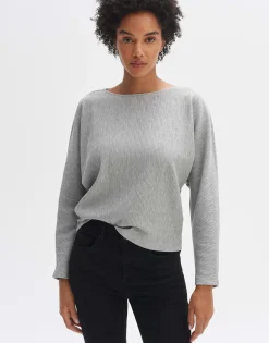 Damen OPUS Sweat^Sweatshirt Garkles Grau Online Bestellen