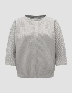 Damen OPUS Sweat^Sweatshirt Garuki Grau Online Bestellen