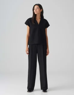 Damen OPUS Sweat^Sweatshirt Glamina Schwarz Online Bestellen