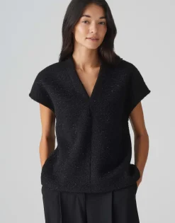 Damen OPUS Sweat^Sweatshirt Glamina Schwarz Online Bestellen