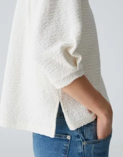 Damen OPUS Sweat^Sweatshirt Gresine Weiß Online Bestellen