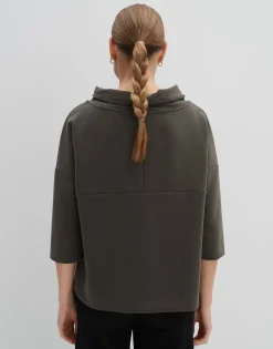 Damen OPUS Sweat^Sweatshirt Umika Grün Online Bestellen