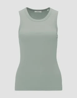 Damen OPUS Basics | Shirts^Tank Top Ilesso Grün Online Bestellen