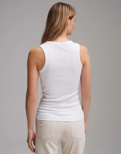 Damen OPUS Basics | Shirts^Tank Top Ilesso Weiß Online Bestellen