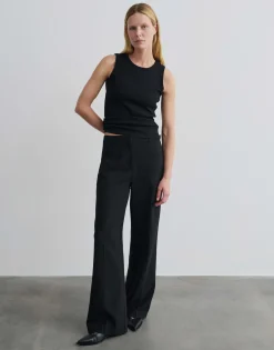 Damen OPUS Basics | Shirts^Tank Top Kleanne Schwarz Online Bestellen