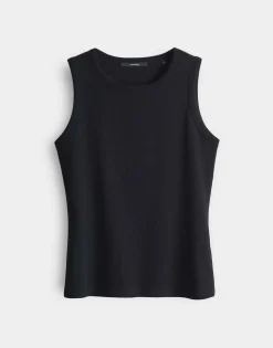 Damen OPUS Basics | Shirts^Tank Top Kleanne Schwarz Online Bestellen