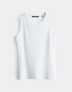 Damen OPUS Basics | Shirts^Tank Top Kleanne Weiß Online Bestellen