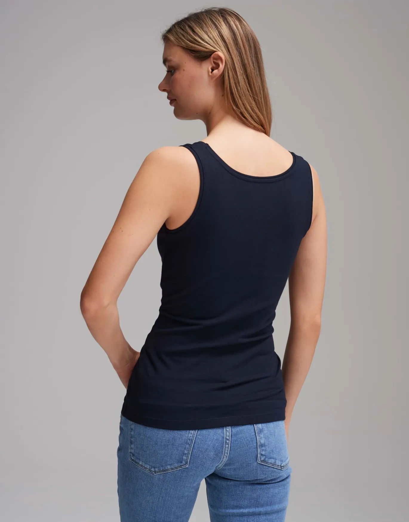 Damen OPUS Basics | Shirts^Top Imilia Blau Online Bestellen