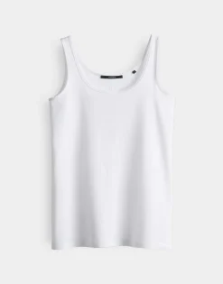 Damen OPUS Basics | Shirts^Top Käthi Weiß Online Bestellen