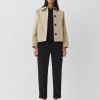 Damen OPUS Jacken / Mäntel | Blazer / Westen^Trenchjacke Vanami Beige Online Bestellen