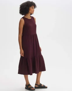Damen OPUS Kleider^Trägerkleid Worta Structure Lila Online Bestellen