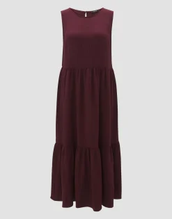 Damen OPUS Kleider^Trägerkleid Worta Structure Lila Online Bestellen