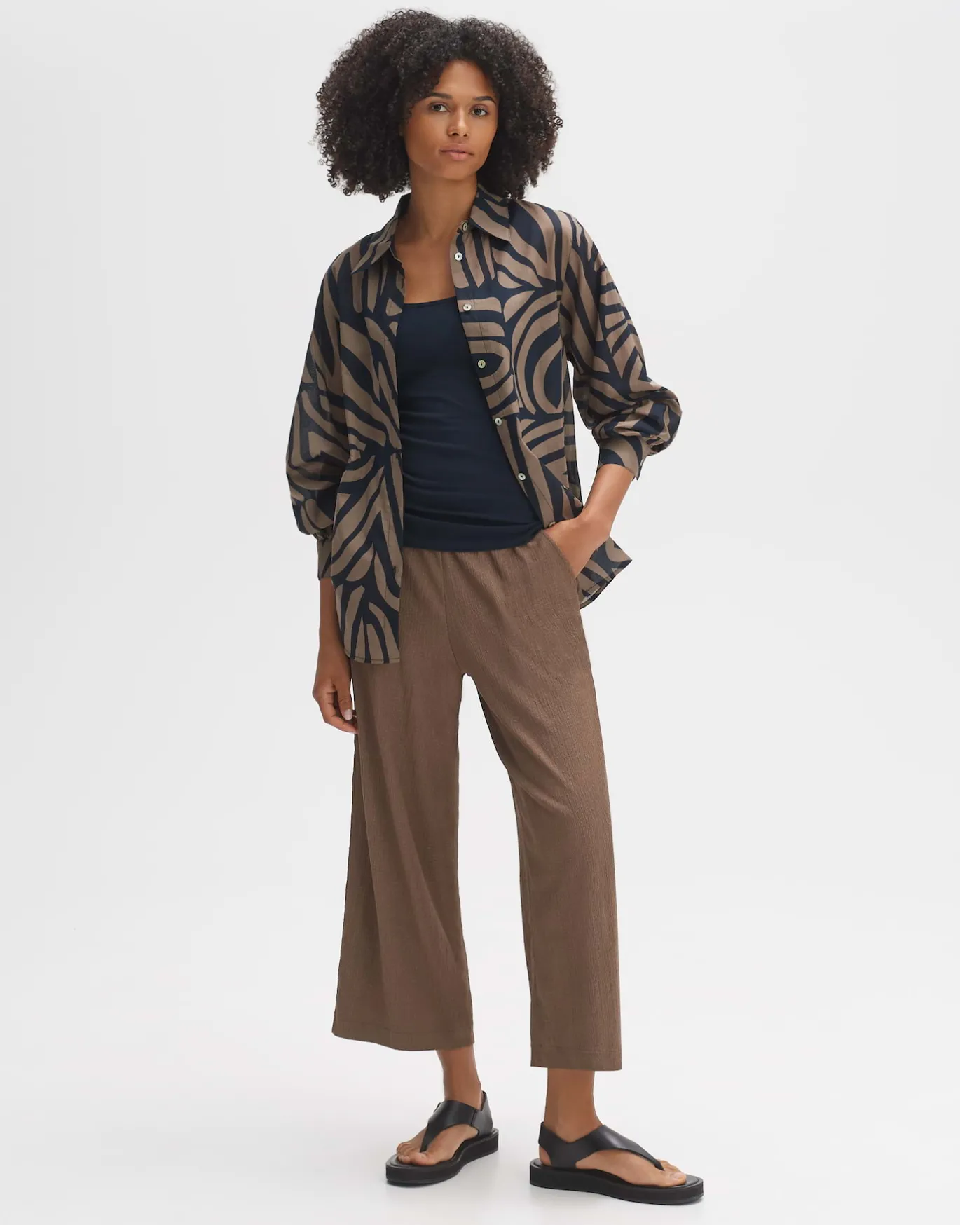 Damen OPUS Basics | Shirts^Trägertop Ina Blau Online Bestellen