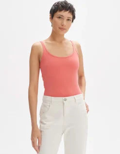 Damen OPUS Basics | Shirts^Trägertop Ina Rot Online Bestellen