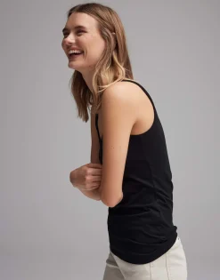 Damen OPUS Basics | Shirts^Trägertop Ina Schwarz Online Bestellen