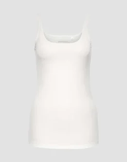 Damen OPUS Basics | Shirts^Trägertop Ina Weiß Online Bestellen