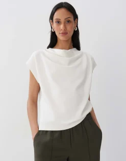 Damen OPUS Shirts^T-Shirt Kaida Weiß Online Bestellen