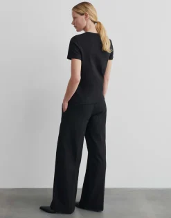 Damen OPUS Basics | Shirts^T-Shirt Keiki Schwarz Online Bestellen