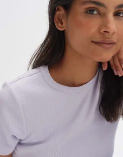 Damen OPUS Basics | Shirts^T-Shirt Samuna Lila Online Bestellen