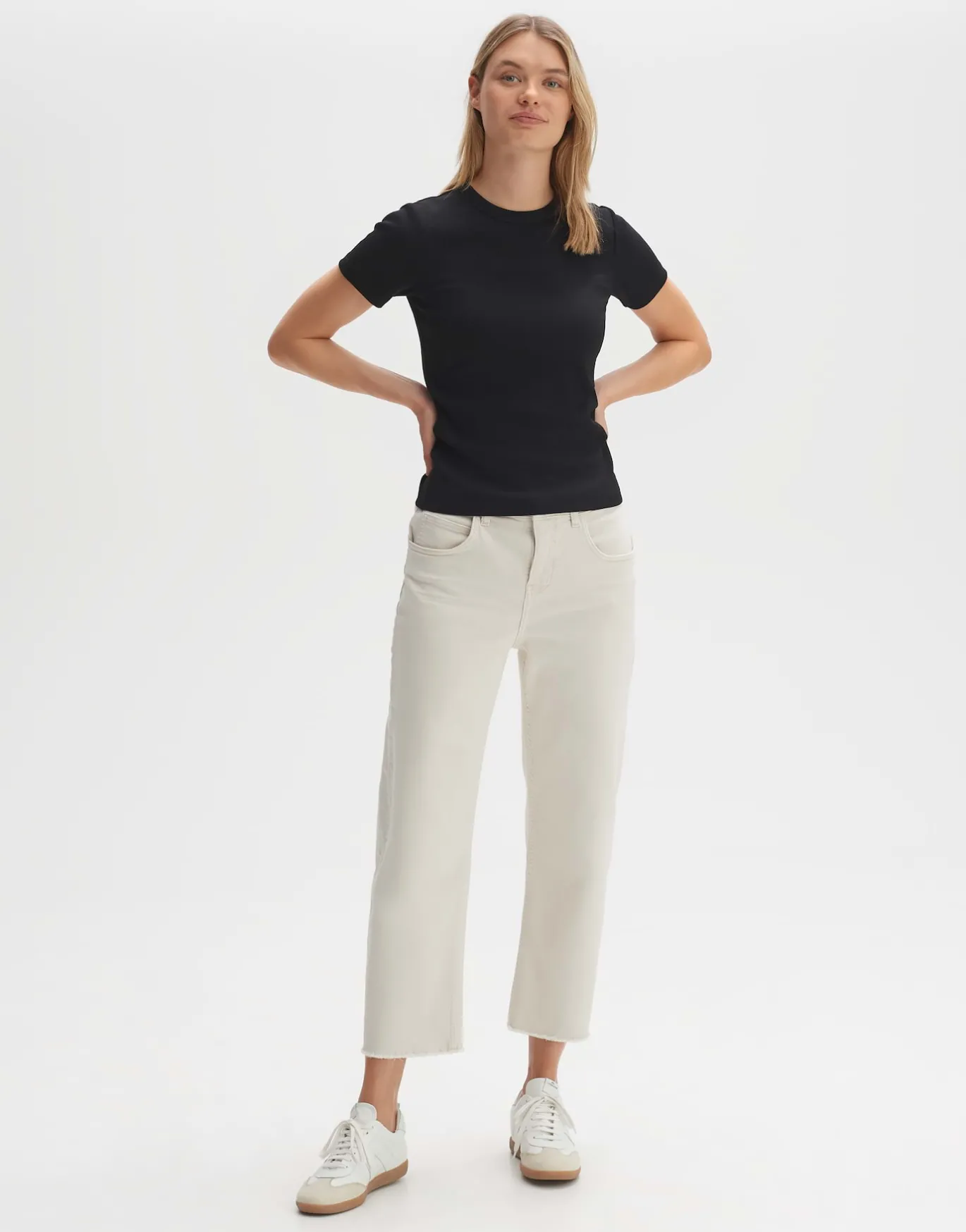 Damen OPUS Basics | Shirts^T-Shirt Samuna Schwarz Online Bestellen