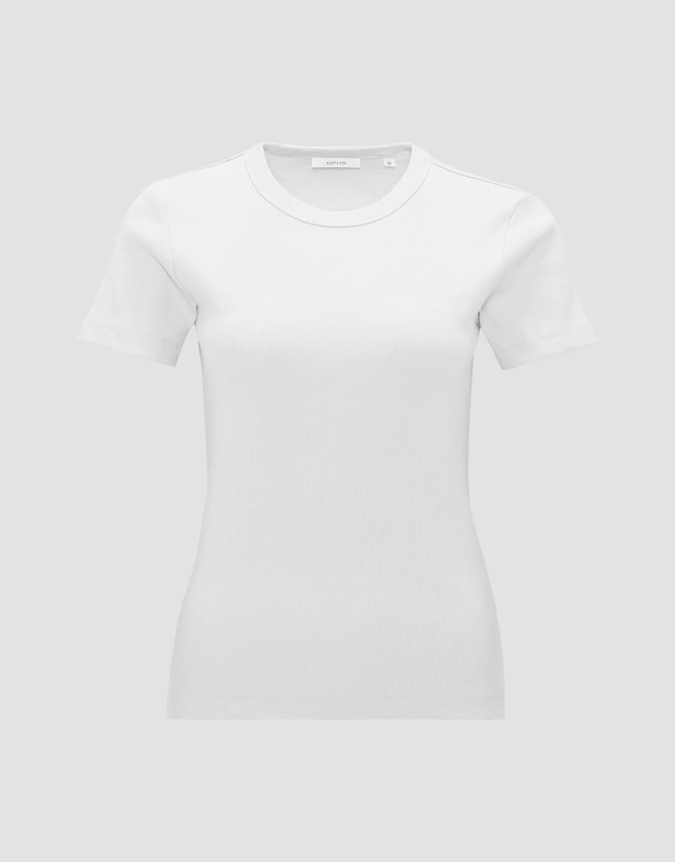 Damen OPUS Basics | Shirts^T-Shirt Samuna Weiß Online Bestellen