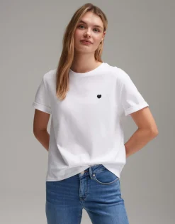 Damen OPUS Basics | Shirts^T-Shirt Serz Weiß Online Bestellen