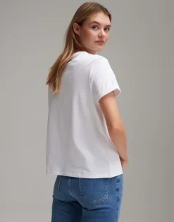 Damen OPUS Basics | Shirts^T-Shirt Serz Weiß Online Bestellen