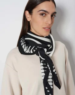 Damen OPUS Accessoires^Tuch Bienna Scarf Schwarz Online Bestellen