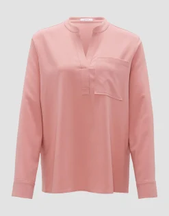 Damen OPUS Blusen^Tunikabluse Fanell Rosé Online Bestellen
