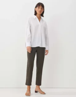 Damen OPUS Blusen^Tunikabluse Zomi Detail Weiß Online Bestellen