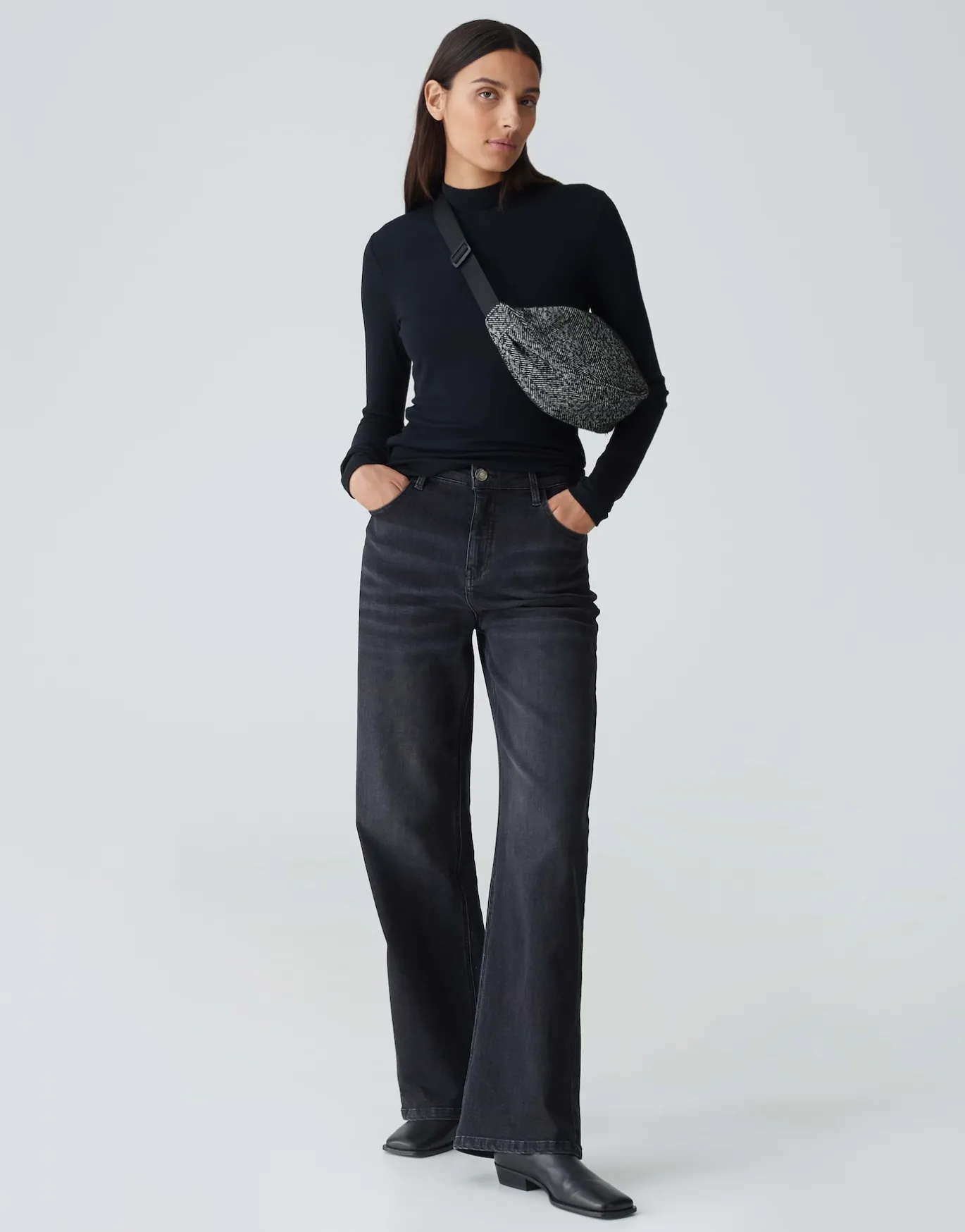 Damen OPUS Accessoires^Umhängetasche Anane Autumn Schwarz Online Bestellen