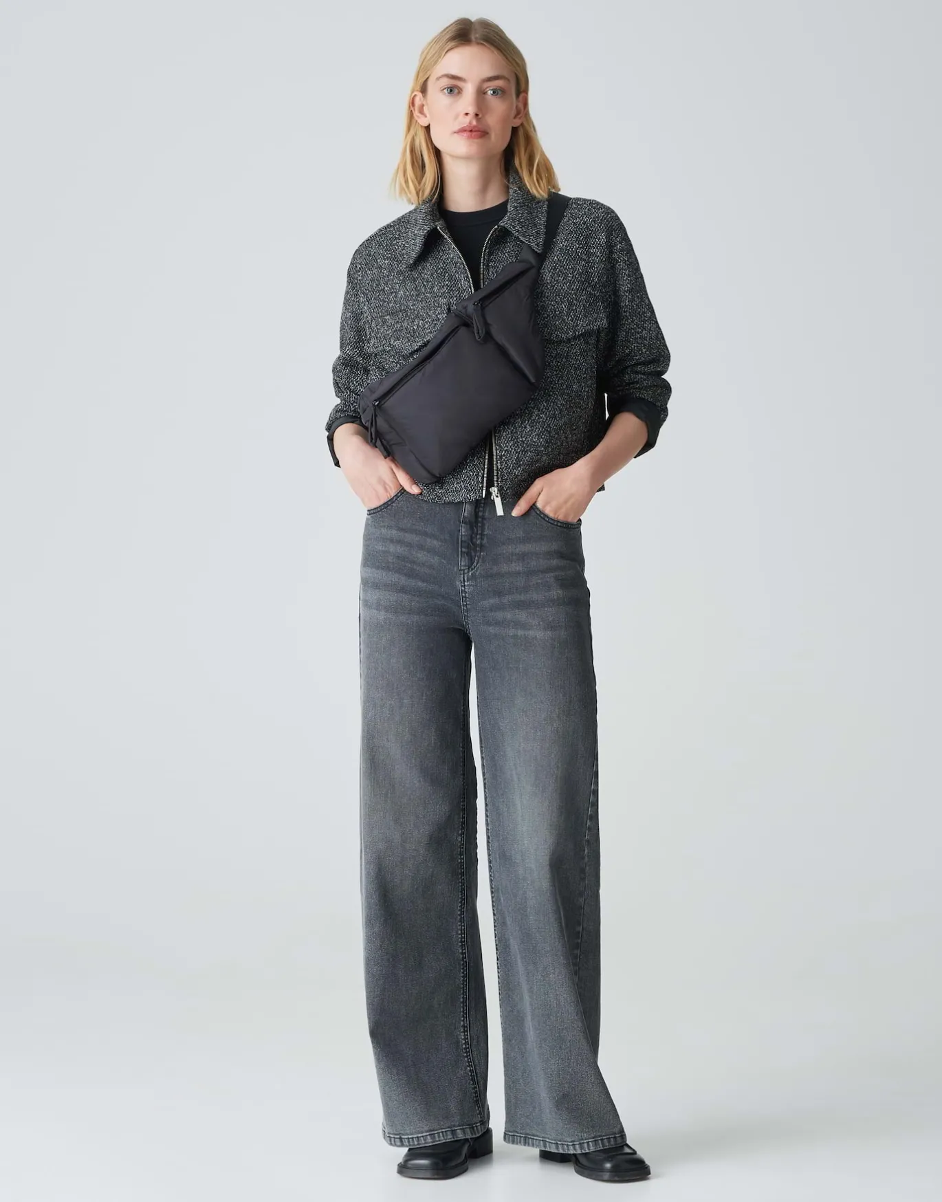 Damen OPUS Accessoires^Umhängetasche Asandi Bag Schwarz Online Bestellen