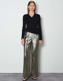 Damen OPUS Shirts^V-Shirt Kalya Schwarz Online Bestellen