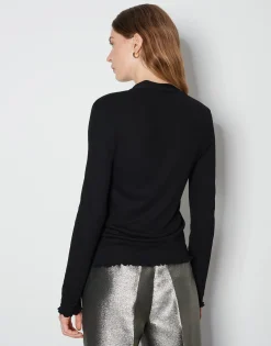 Damen OPUS Shirts^V-Shirt Kalya Schwarz Online Bestellen