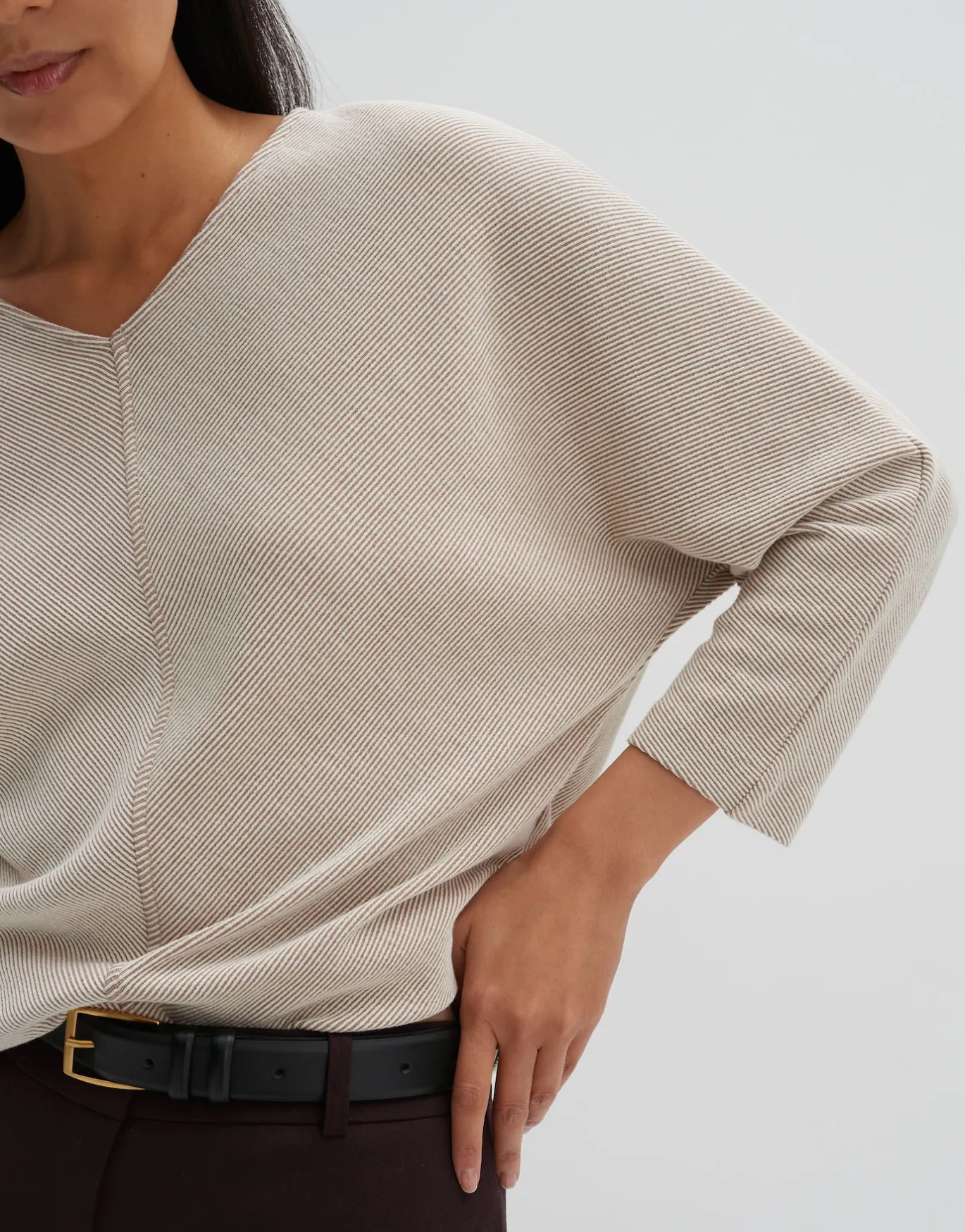 Damen OPUS Shirts^V-Shirt Kayoma Beige Online Bestellen