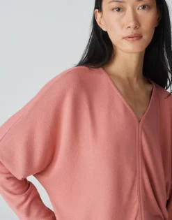 Damen OPUS Shirts^V-Shirt Silomon Rosé Online Bestellen