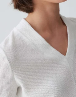 Damen OPUS Shirts^V-Shirt Sujessi Weiß Online Bestellen