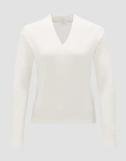 Damen OPUS Shirts^V-Shirt Sujessi Weiß Online Bestellen