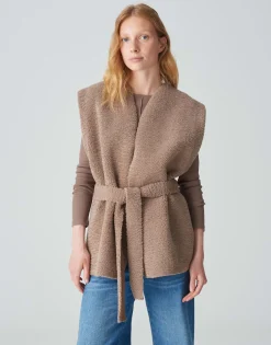 Damen OPUS Blazer / Westen^Weste Asofta Cape Braun Online Bestellen