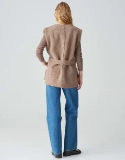 Damen OPUS Blazer / Westen^Weste Asofta Cape Braun Online Bestellen